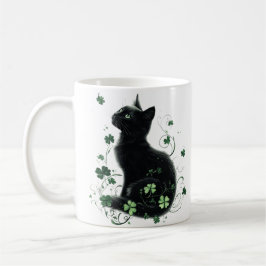 Café Caneca do Dia de São Patrício de Gato Preto – Trev