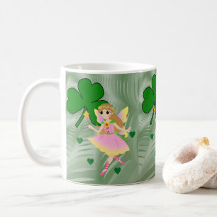 Café Caneca do Dia de São Patrício Fada