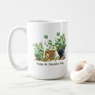 Café Caneca do Dia Feliz de São Patrício
