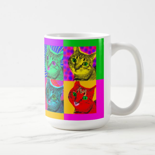 Café Caneca do divertimento dos gatos de Marilyn (Direita)