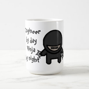 Café Caneca do engenheiro de Ninja