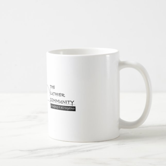 Café Caneca do envoltório de LuthierCom meia (Direita)
