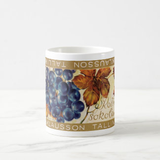 Café Caneca do envoltório do bar de chocolate da passa