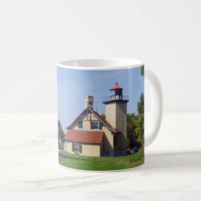 Café Caneca do Farol de Eagle Bluff (Frente Esquerda)