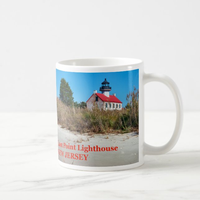 Café Caneca do Farol de East Point, Nova Jersey (Direita)