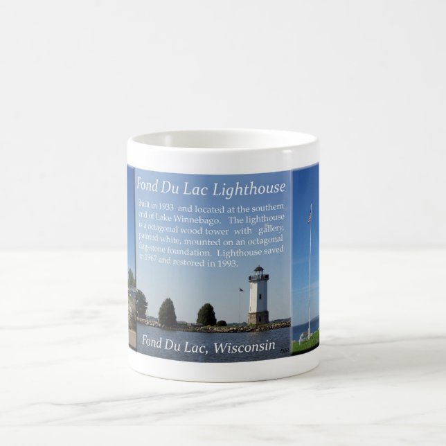 Café caneca do Farol de Fond Du Lac (Centro)