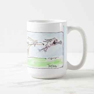 Café Caneca do fast food dos desenhos animados de