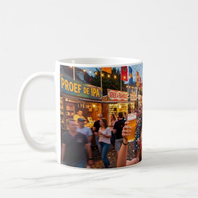 Café Caneca do Festival Belga de Alegria e Risos (Esquerda)
