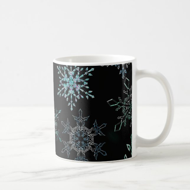 Café Caneca do floco de neve (Direita)