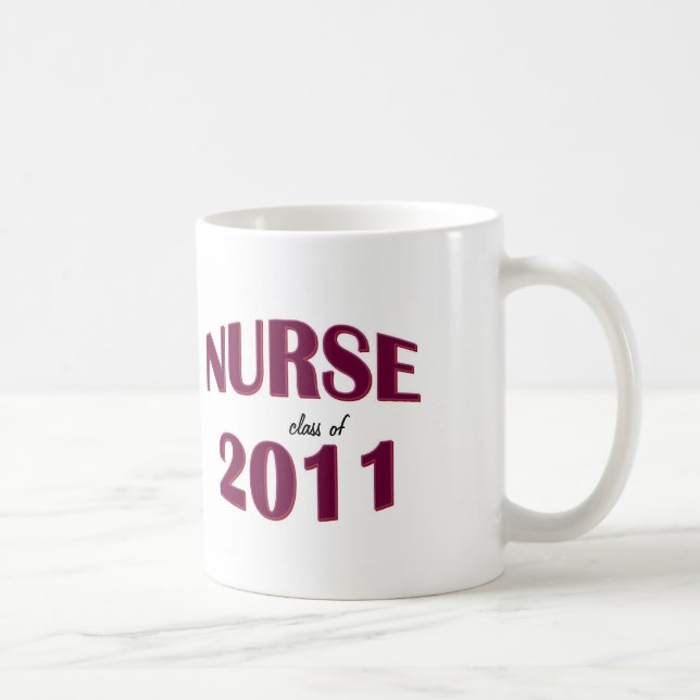 Café Caneca do formando da escola de cuidados - classe (Direita)