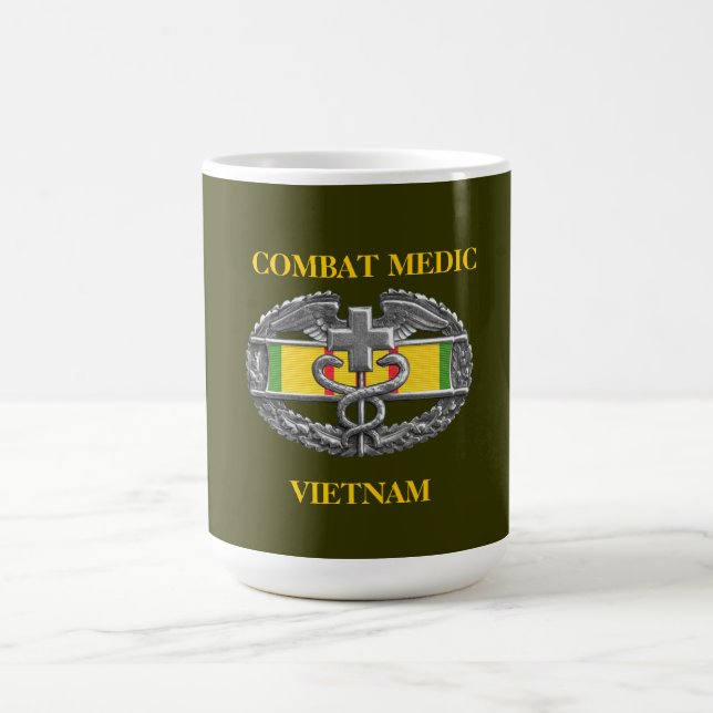 Café Caneca do fundo CMB da fita do serviço de Vietnam (Centro)