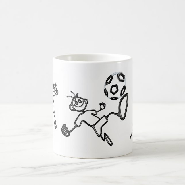 Café Caneca do futebol de GuyZ do Doodle (Centro)