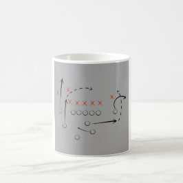 Café Caneca do futebol de Mary da saraiva
