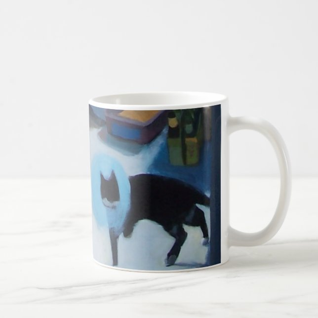 Café Caneca do gato de Betsy com opções (Direita)