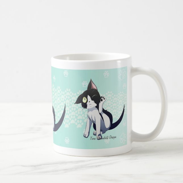 Café Caneca do gato de Louie (Direita)