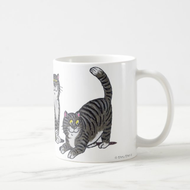 Café Caneca do gato de "Minnie" (Direita)
