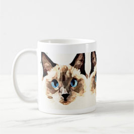 Café Caneca do gato de Ragdoll