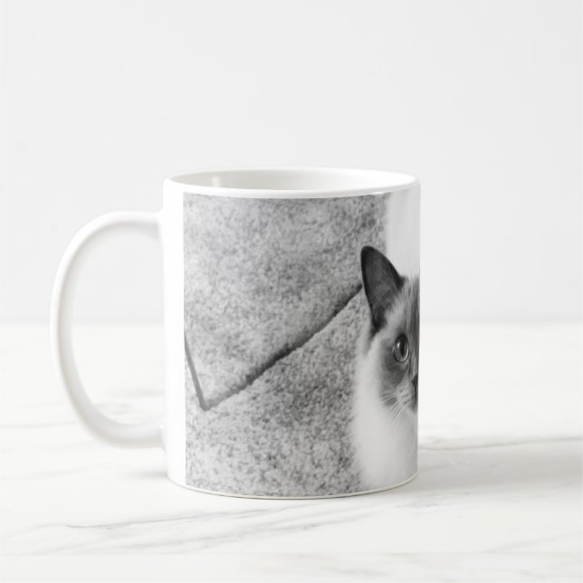 Café Caneca do gato de Ragdoll (Esquerda)