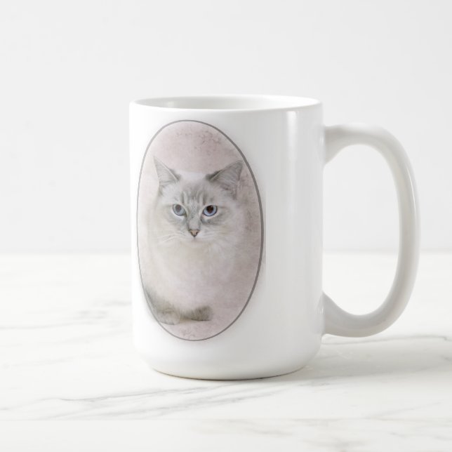 Café Caneca do gato de Ragdoll (Direita)