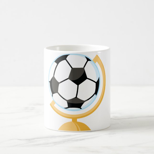 Café Caneca do globo da bola de futebol (Centro)