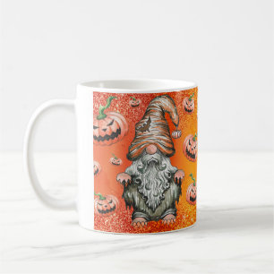 Café Caneca do Gnome de Halloween