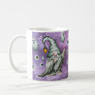 Café Caneca do Gnome de Halloween