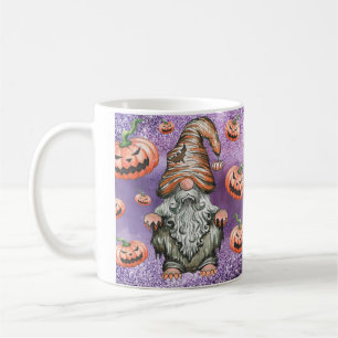 Café Caneca do Gnome de Halloween