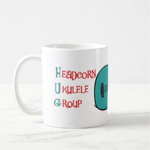 Café Caneca do grupo do Ukulele de Headcorn (CANECA do