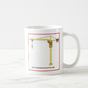 Café Caneca do guindaste de torre