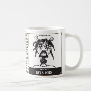 Café Caneca do homem de Java