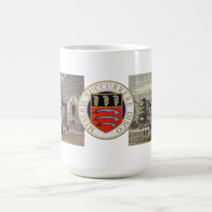 Café Caneca do hospital de Middlesex (cor & crachá)