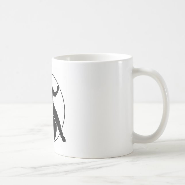 Café Caneca do ícone de Wudang Wen Wu (Direita)