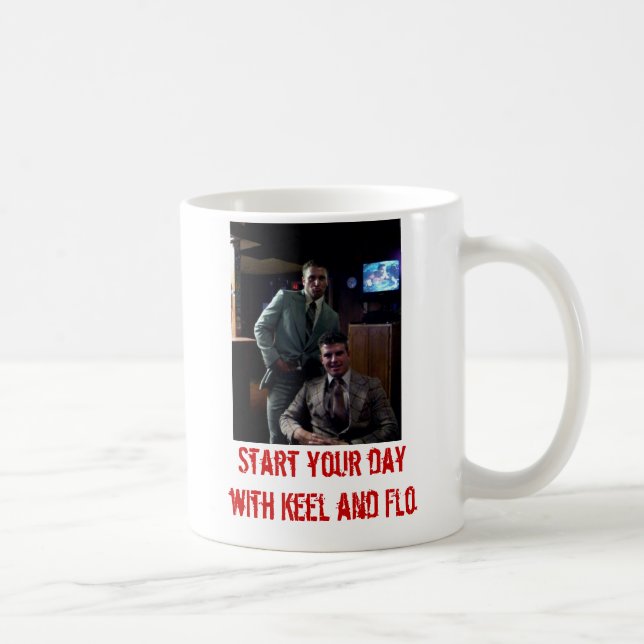 Café caneca do idiota de KeelandFlo.com (Direita)