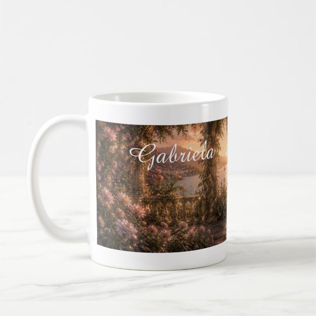 Café Caneca do Jardim Encantado de Fadas da Liravelle E (Esquerda)