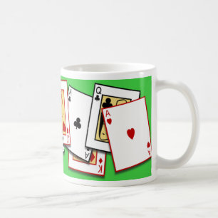 Café Caneca do jogo de cartas