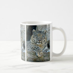 Café Caneca do leopardo de neve