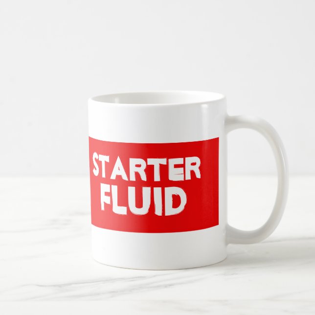 Café Caneca do líquido do acionador de partida (Direita)