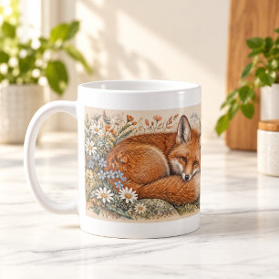 Café Caneca do Livro de Histórias da Pequena Raposa Gra
