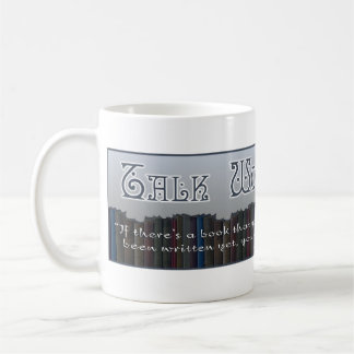 Café Caneca do livro de TWtM com grande logotipo
