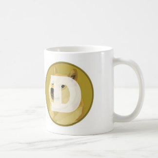 Café Caneca do logotipo 325ml de Dogecoin