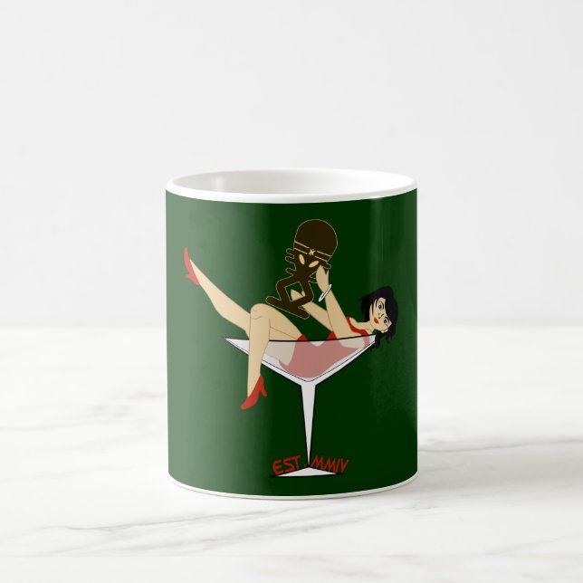 Café Caneca do logotipo da bandeira de Indycent (Centro)