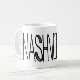 Café Caneca do logotipo da cidade da música de