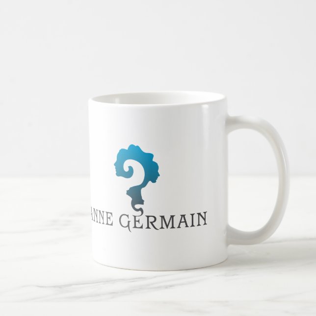 Café Caneca do logotipo de Anne Germano (Direita)