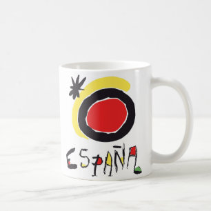 Café Caneca do logotipo de España (espanha) Miro