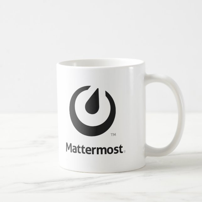 Café Caneca do logotipo de Mattermost (Direita)