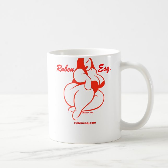Café Caneca do logotipo de Ruben Esq (Direita)