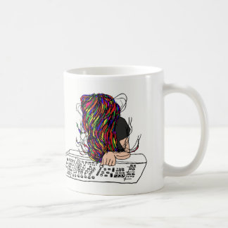 Café Caneca do logotipo de Waxbabe Bassnectar