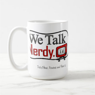 Café Caneca do logotipo de WeTalkNerdy.tv