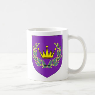 Café Caneca do logotipo e do texto de EK
