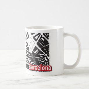 Café Caneca do mapa de Barcelona